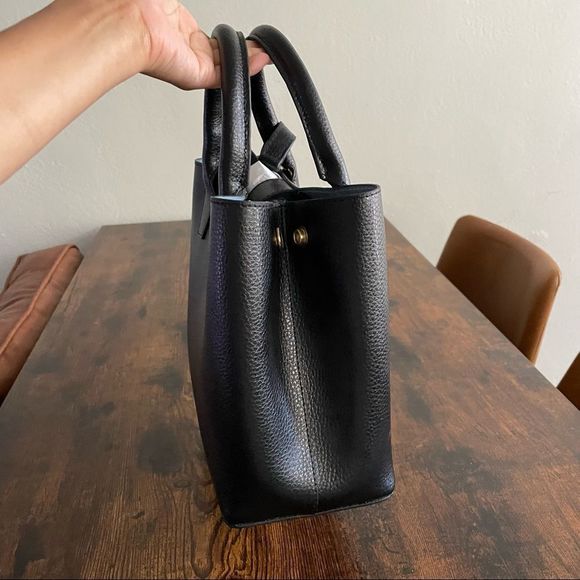 Barney’s New York Jane Leather Satchel - Picture 7 of 10